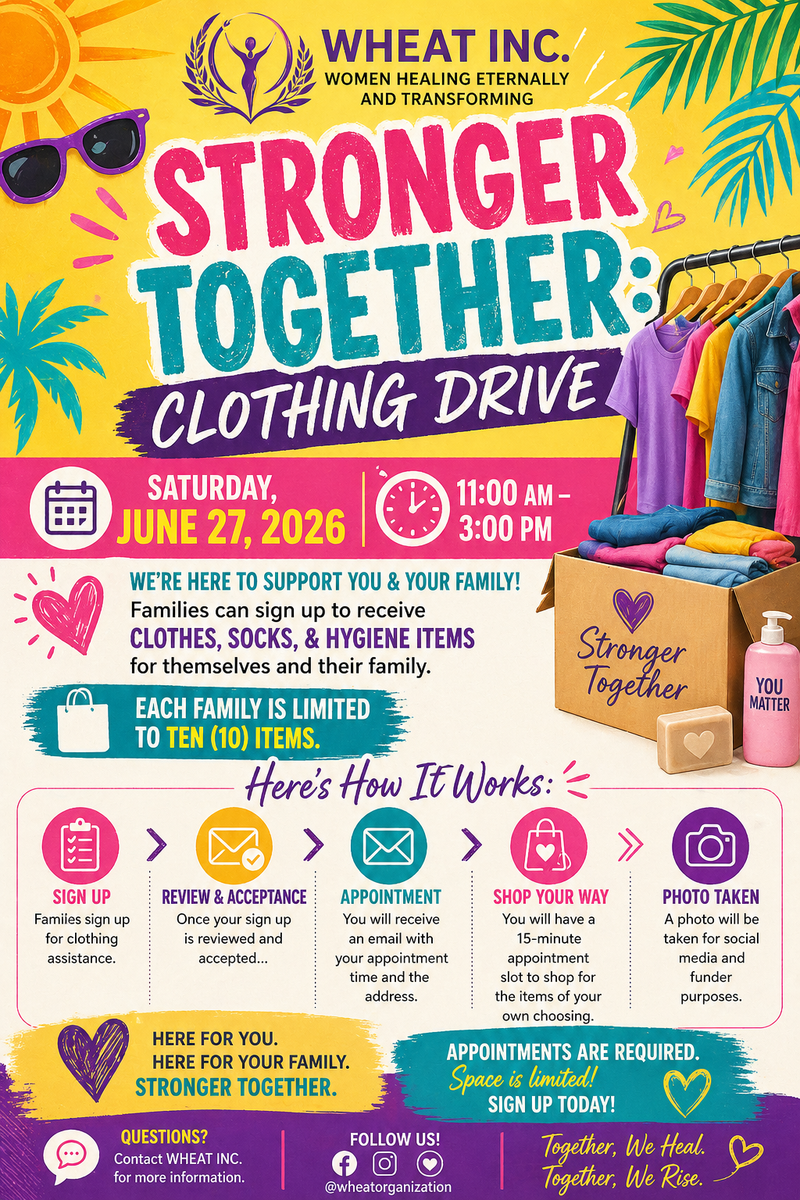 Wheat, Inc. ~ Clothing Drive Featured Photo