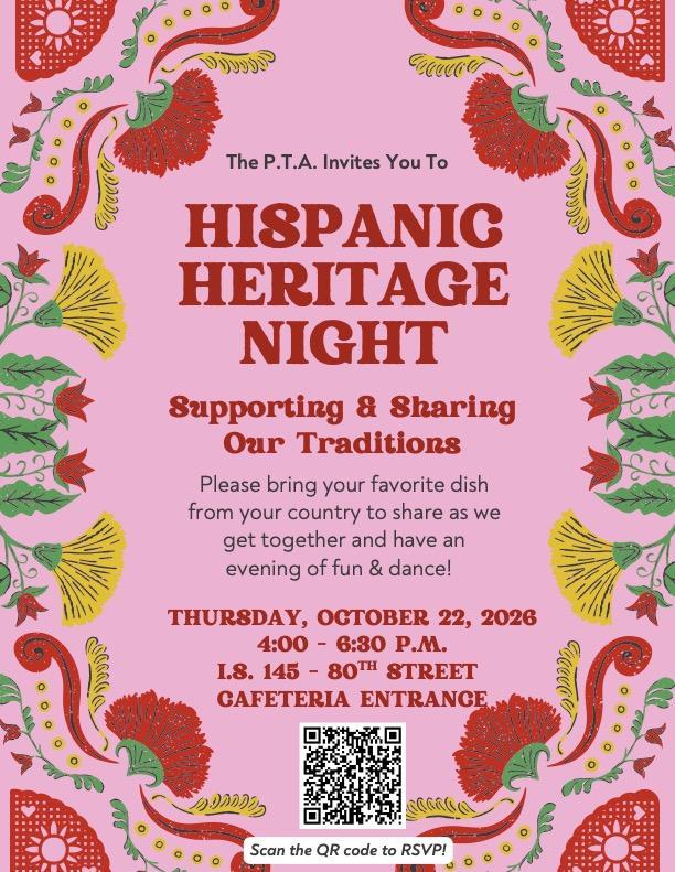 Hispanic Heritage Night Flyer