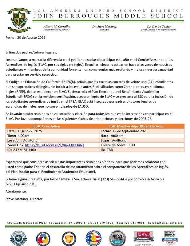 SPN_School Site Council (SSC)/English Language Advisory Committee (ELAC) Orientation