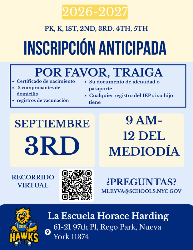 Registration Spanish/Español