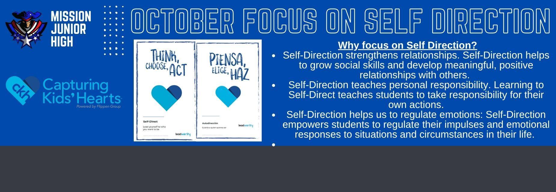 October focus on self direction