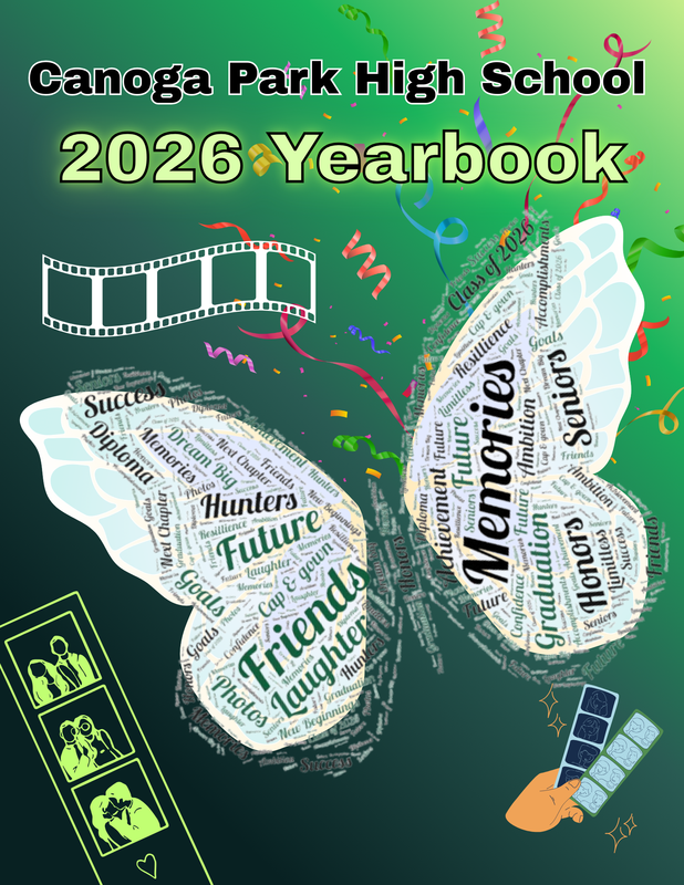 Yearbook themed graphic