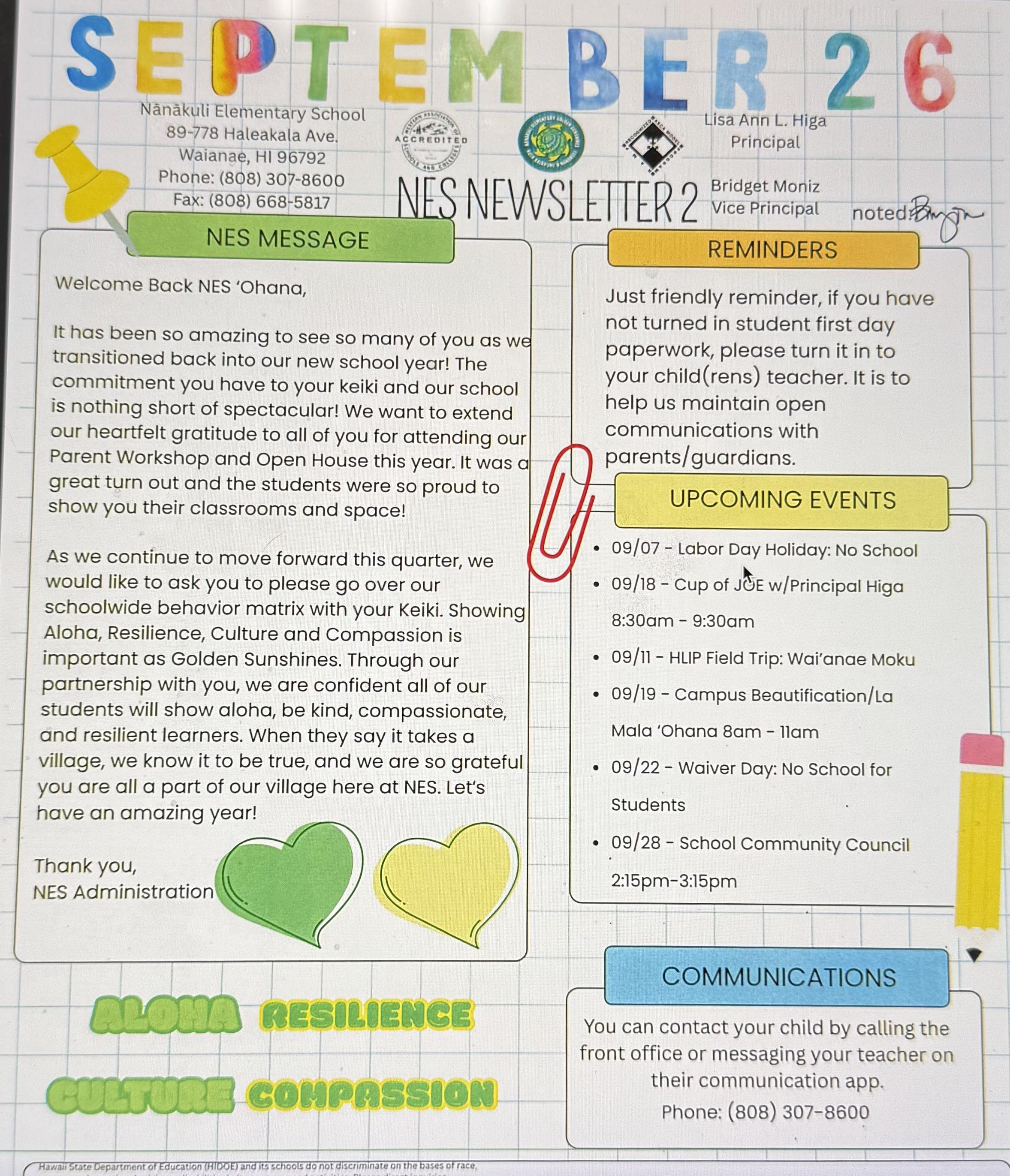 September Newsletter Featured Photo