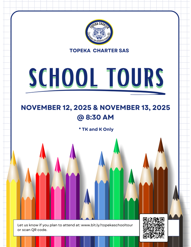 November 2025 School Tours flyer
