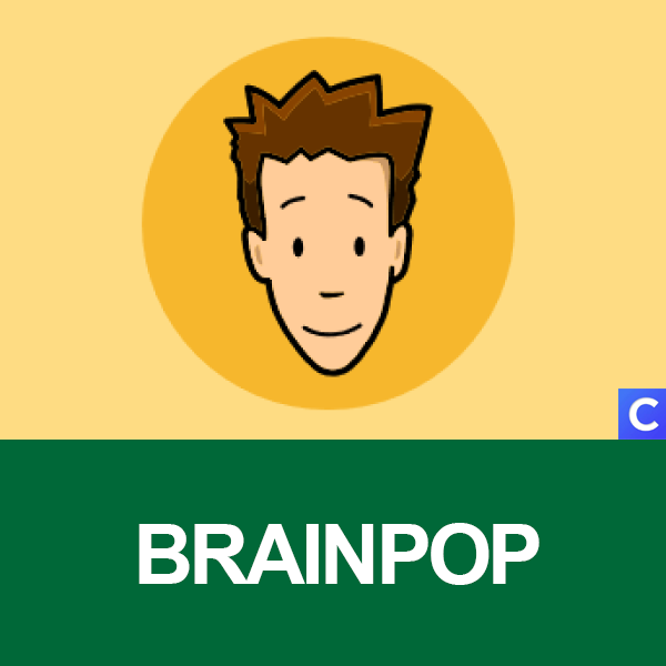 BrainPop image of man in yellow circle