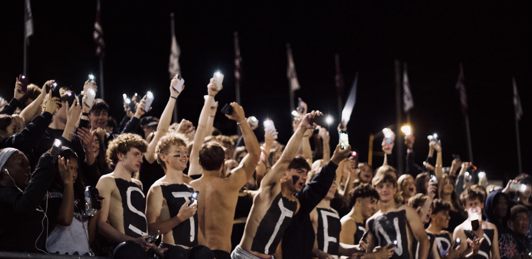 black out football game