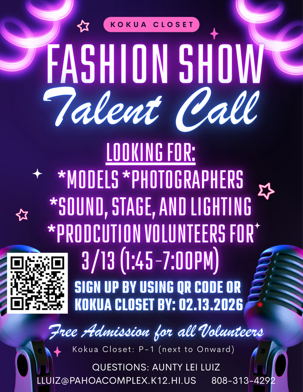 Fashion Show Talent Call