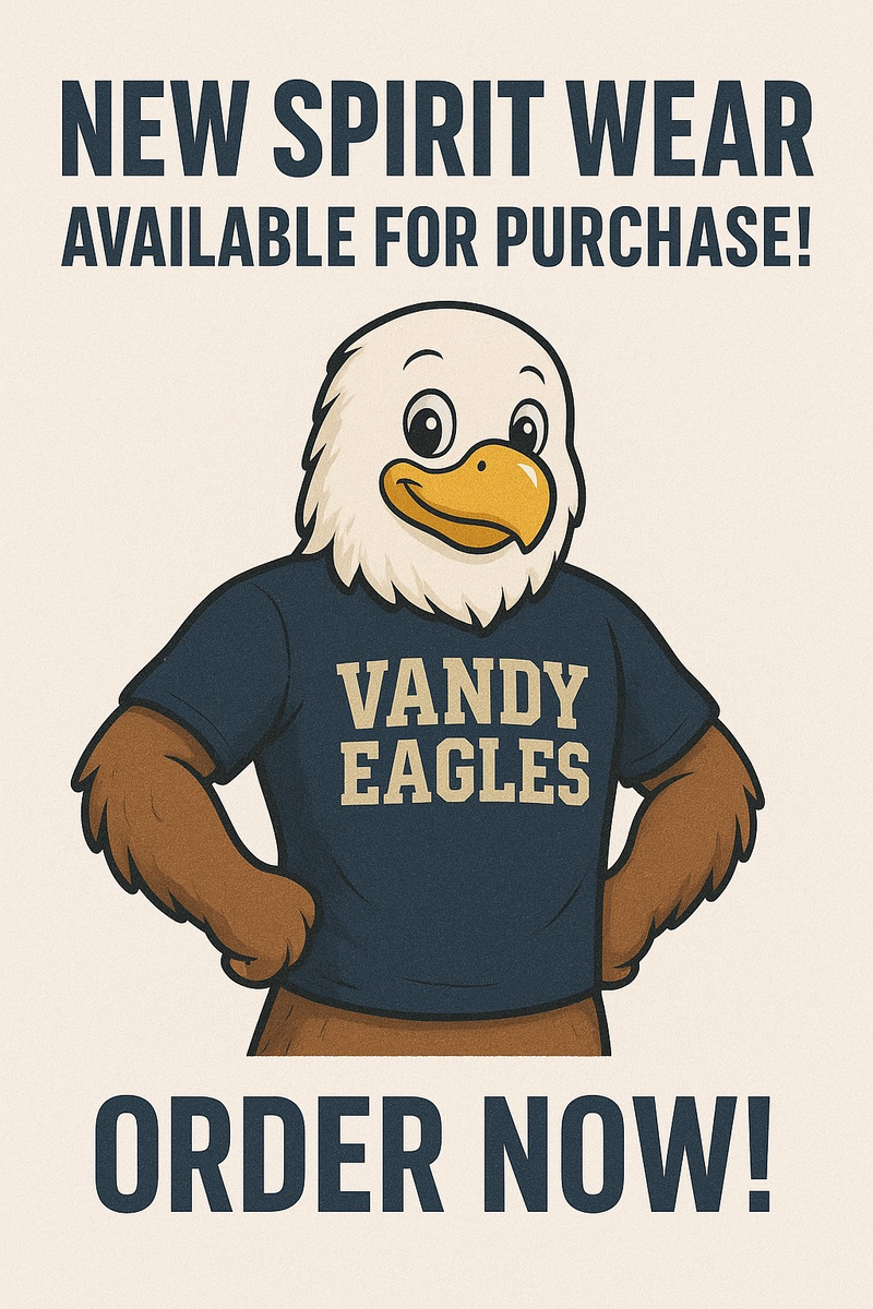 New spirit wear order now