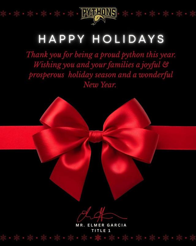 Wishing you and your families a joyful & prosperous  holiday season and a wonderful New Year.
