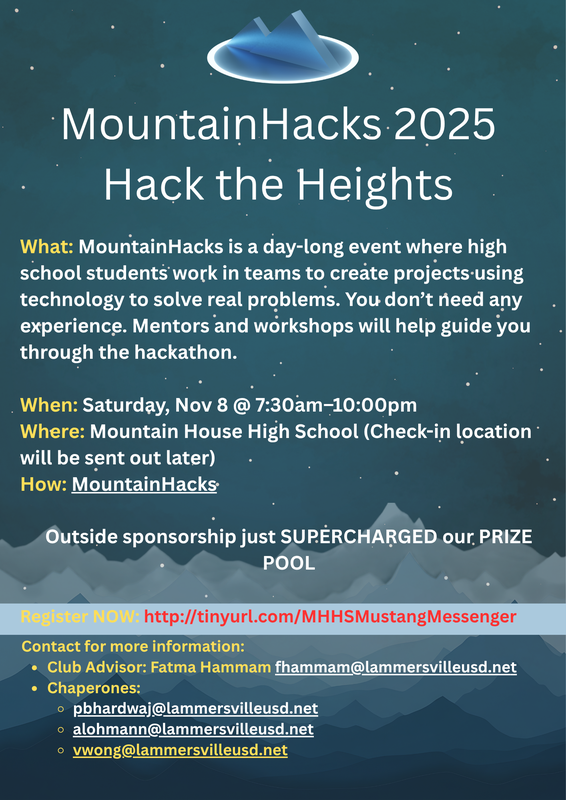 You're Invited to Join MountainHacks 2025 Featured Photo
