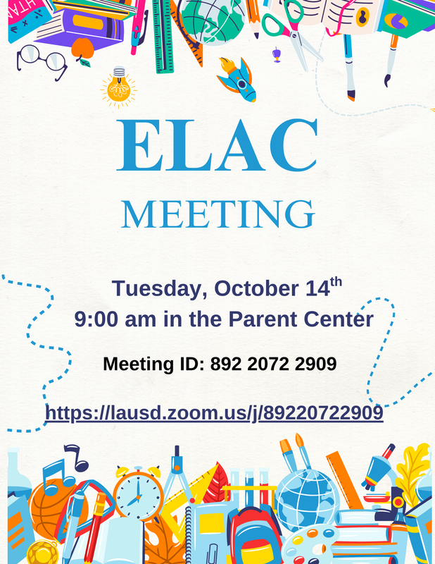 ELAC Flyer - English
