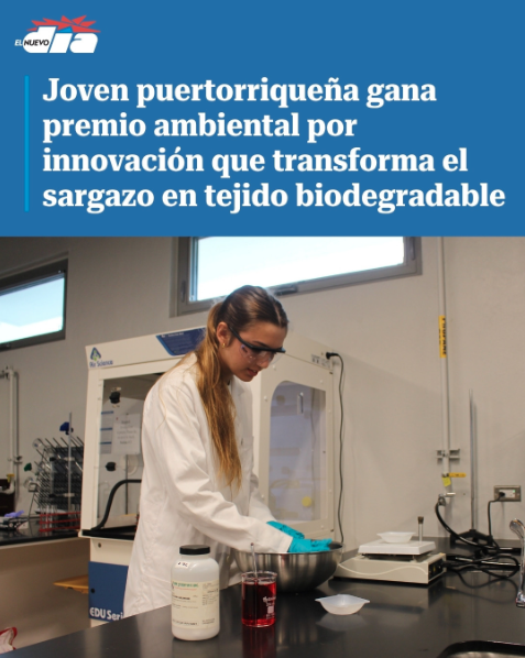 Helena in laboratory