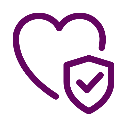 Image of hear with first aid logo