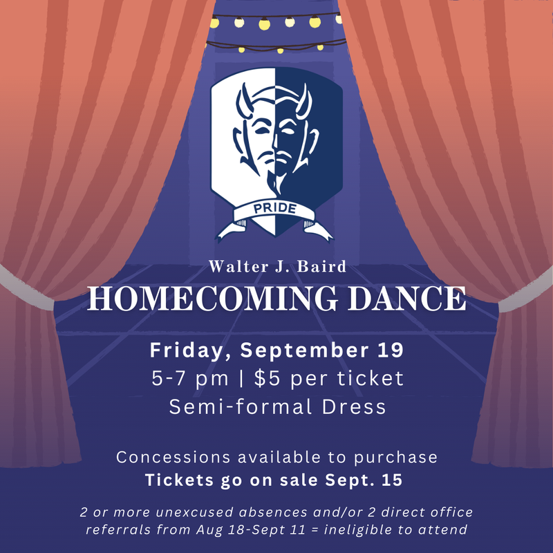 Homecoming Dance Poster