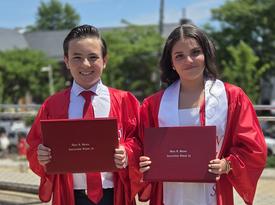 Students at class of 2026 graduation