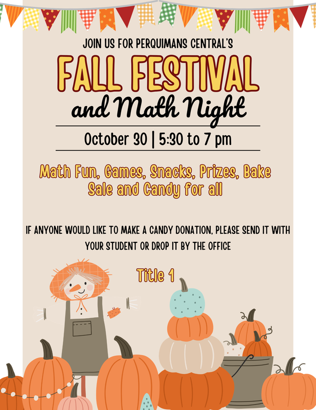 fall festival & math night