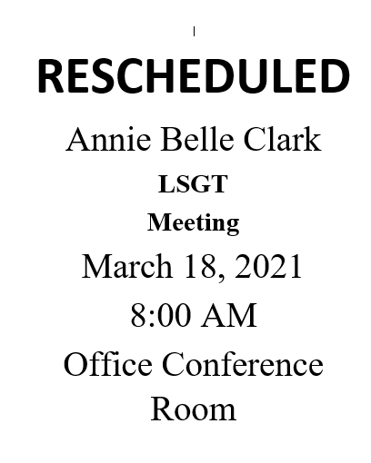 Upcoming LSGT Meeting Featured Photo