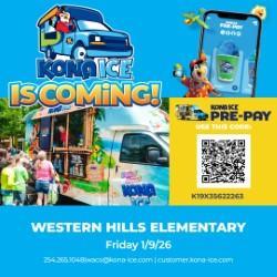 Kona Ice Jan. 9th!
