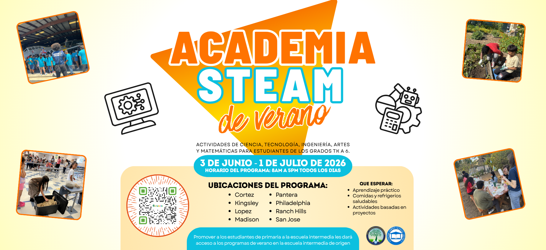 academia steam de verano
