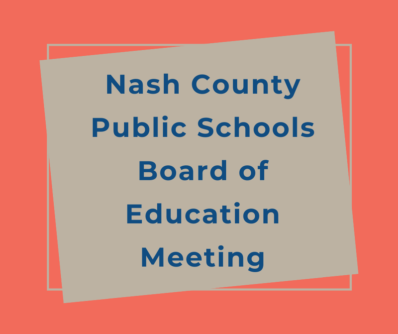 NCPS BOE Meeting