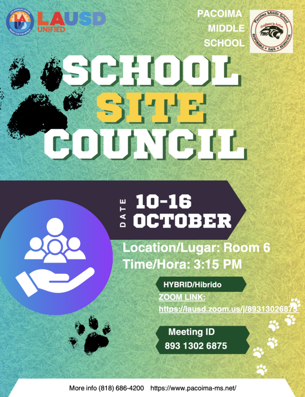 SSC Meeting on Thursday, October 16th!
