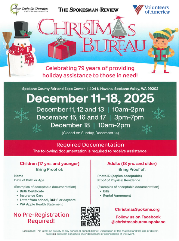 Christmas Bureau Featured Photo