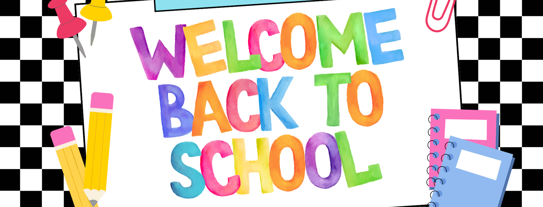 Welcome Back to School Banner