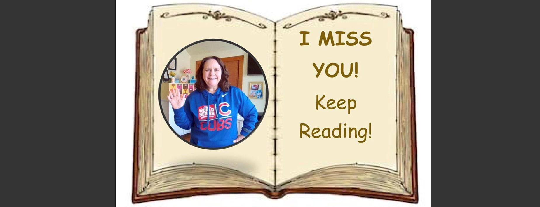 I miss you keep reading!