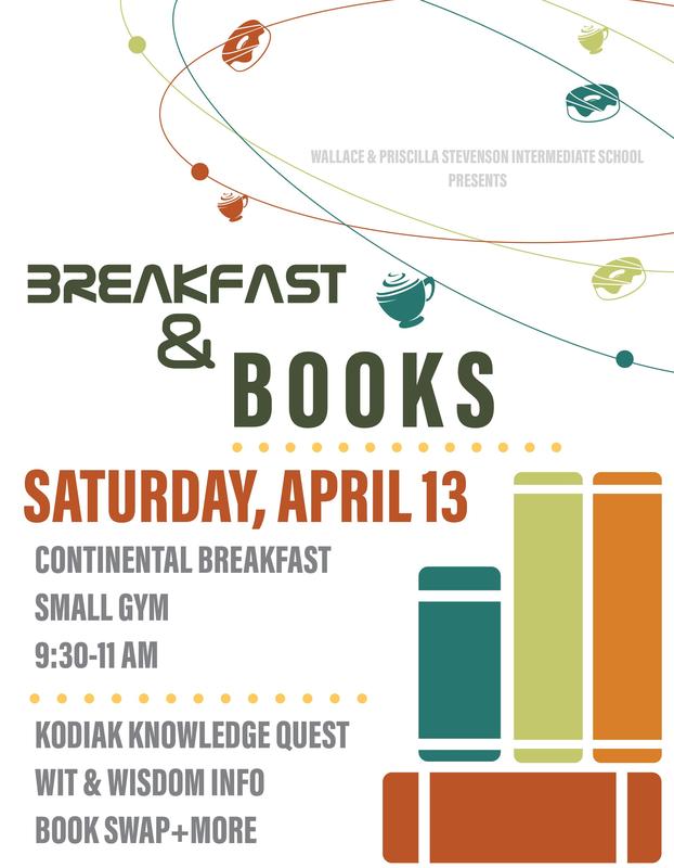 Flyer - Breakfast & Books April 13, 2019
