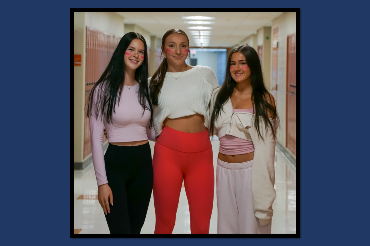 MHS students dressed for spirit week