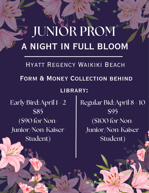 Jr. Prom flyer