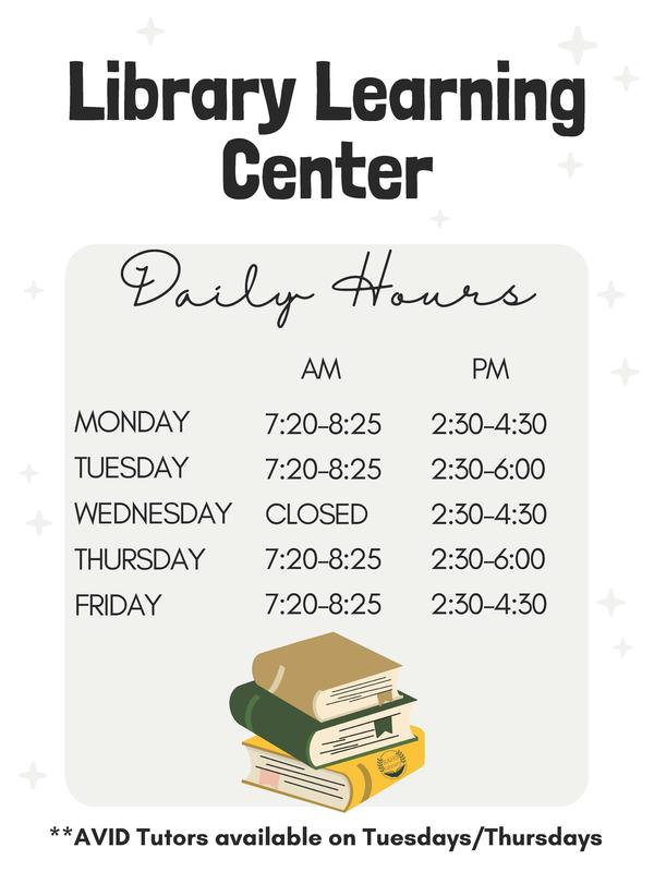 Library Learning Center is open! Featured Photo