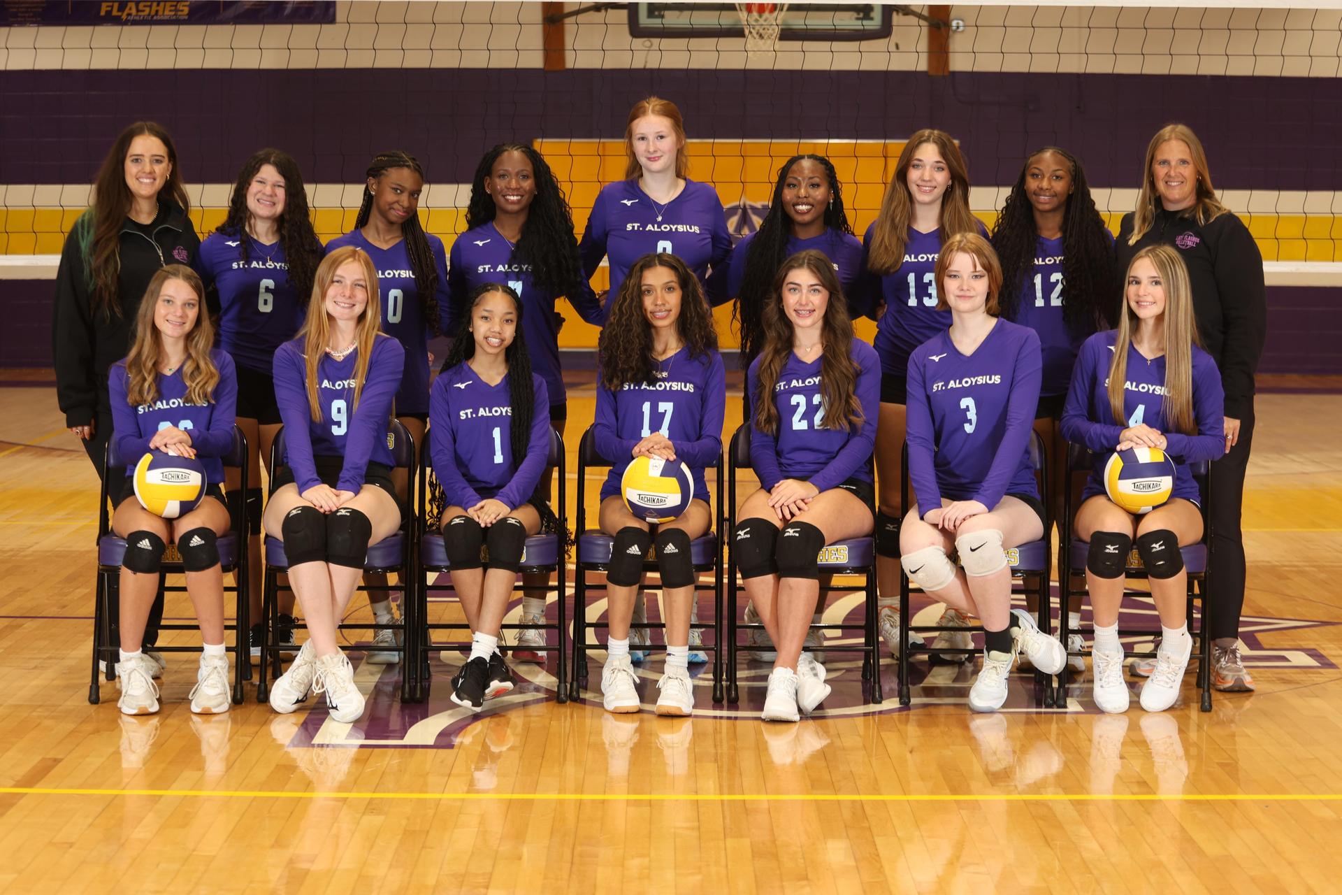 2025-2026 varsity volleyball team