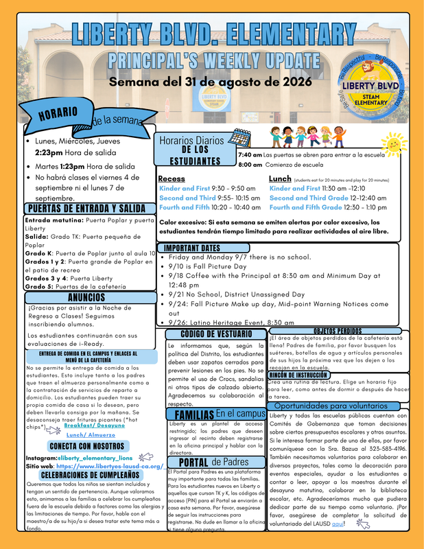 Spanish Newsletter