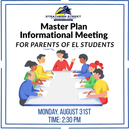 Master Plan Instructional Program Options Informational Meeting for Parents of EL Students Featured Photo