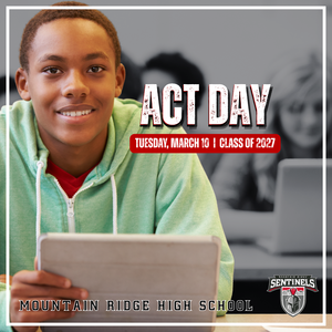 MRHS ACT test day is nearly here!