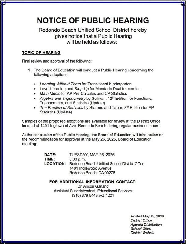 Public hearing
