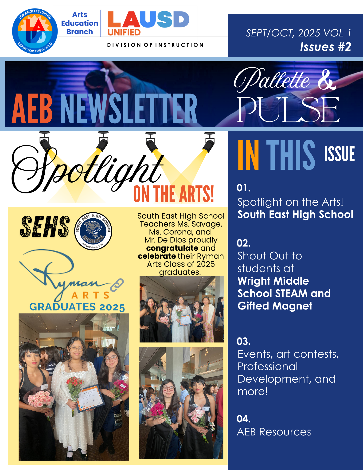 Pallette & Pulse - Sept/Oct Newsletter
