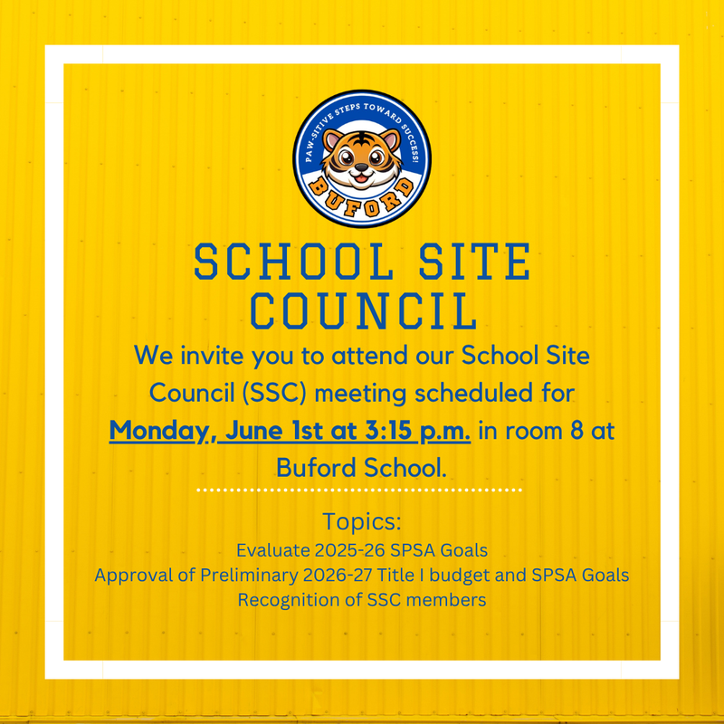 School Site Council Meeting