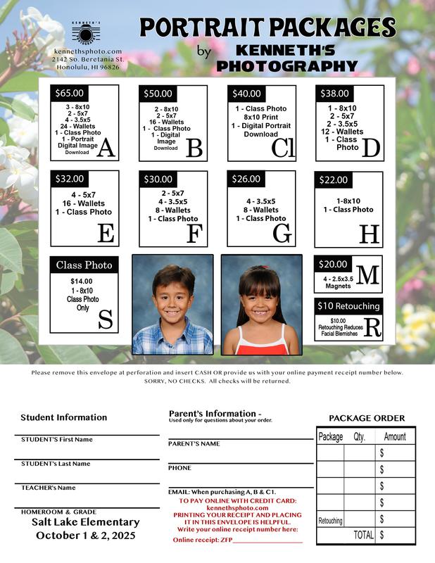 Fall Order Form