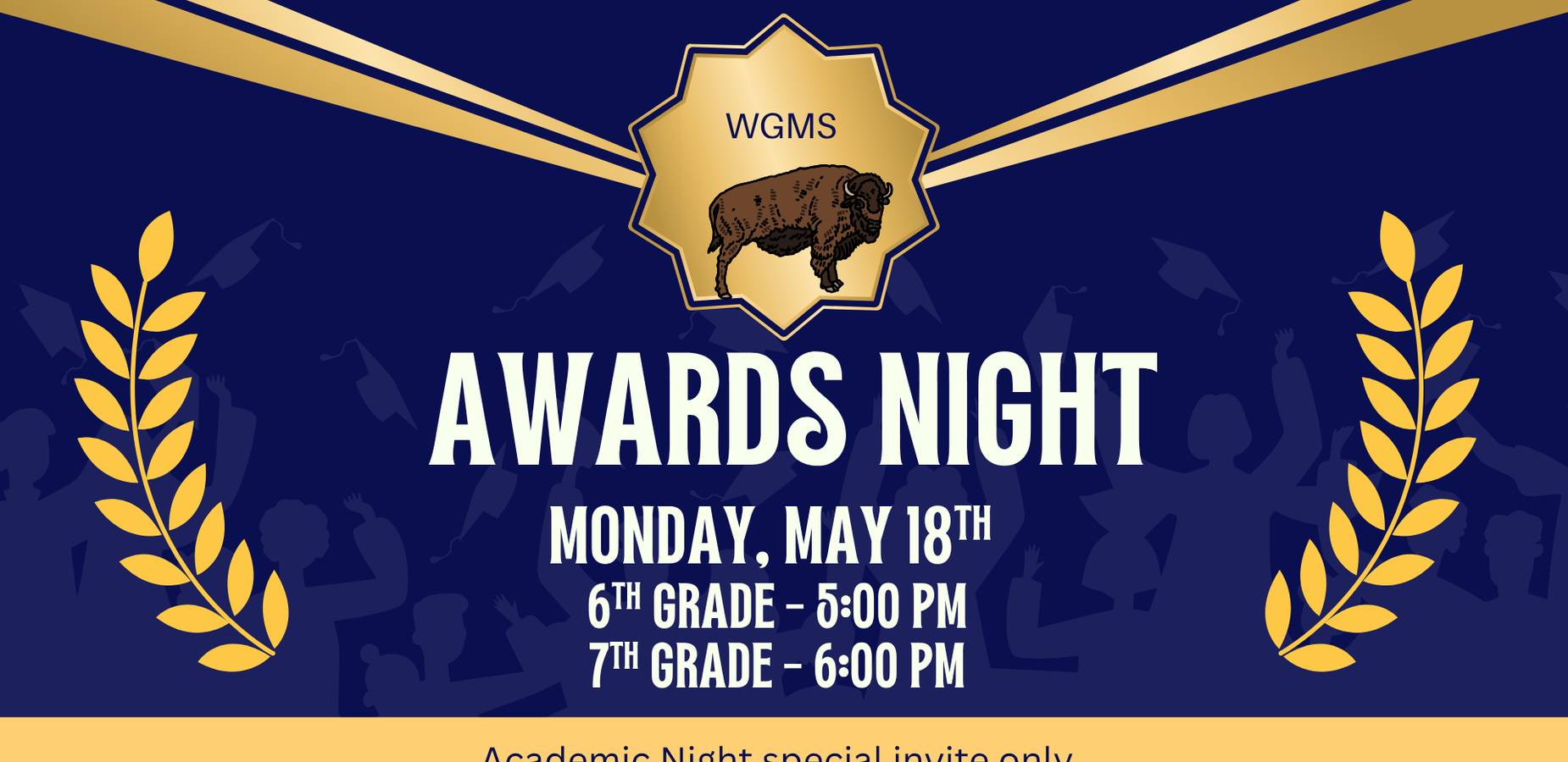 6th and 7th grade award night