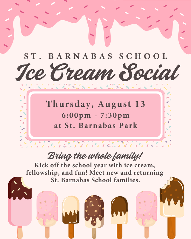 Ice Cream Social - August 13 Featured Photo
