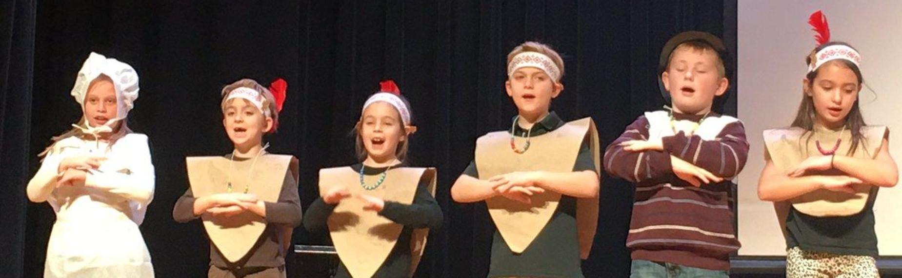 2nd Grade Thanksgiving Play