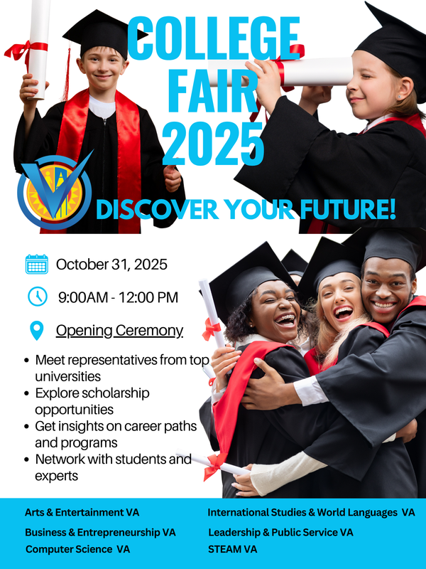 COLLEGE FAIR 2025 FLYER