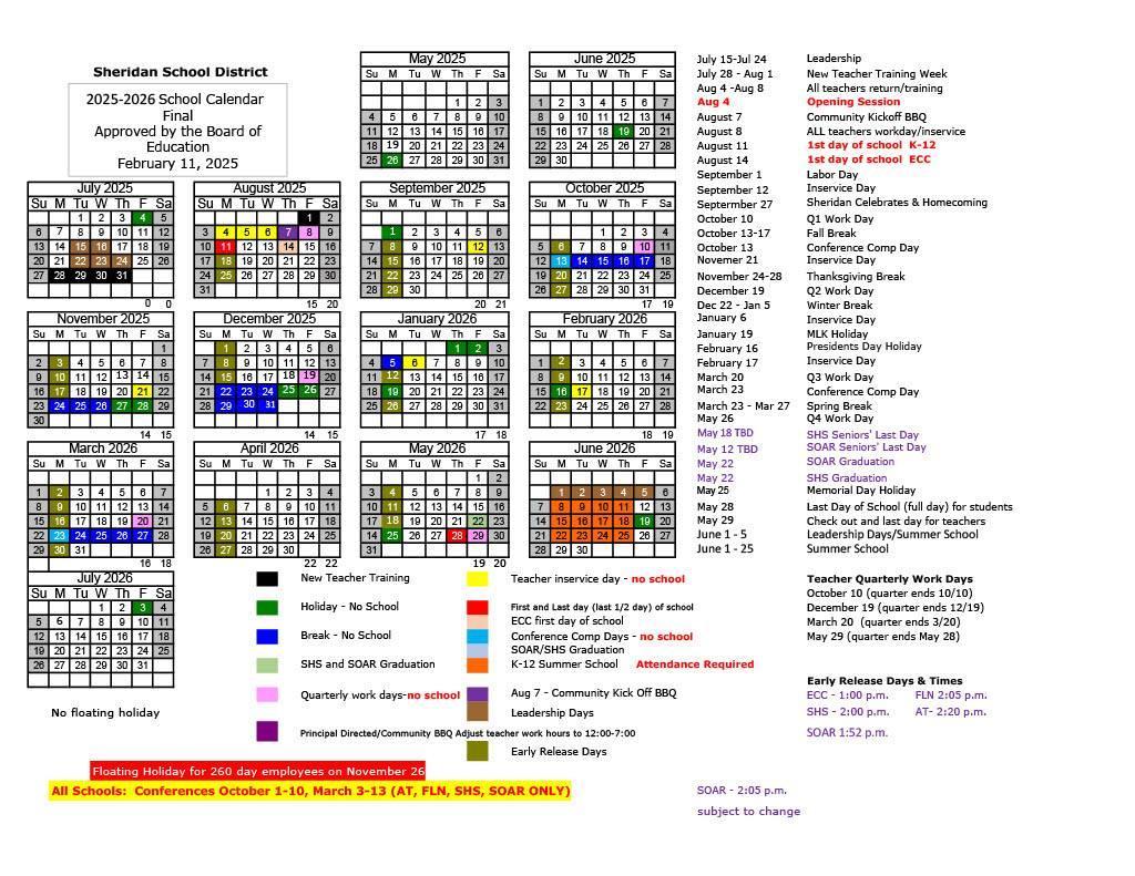 Ssd2 district calendar