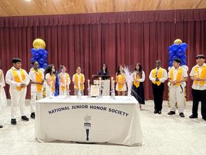 Candle lit induction ceremony