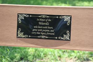 SJH Memorial Bench