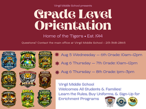 Virgil Orientation