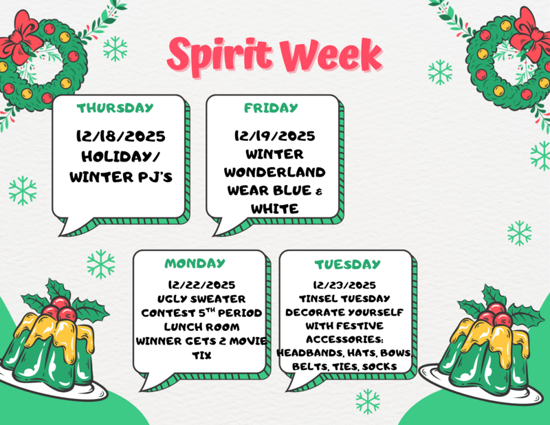 December Spirit Week