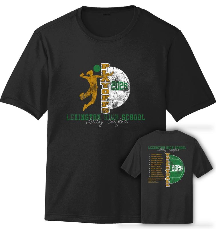 Lady  Eagles Playoff T-Shirts